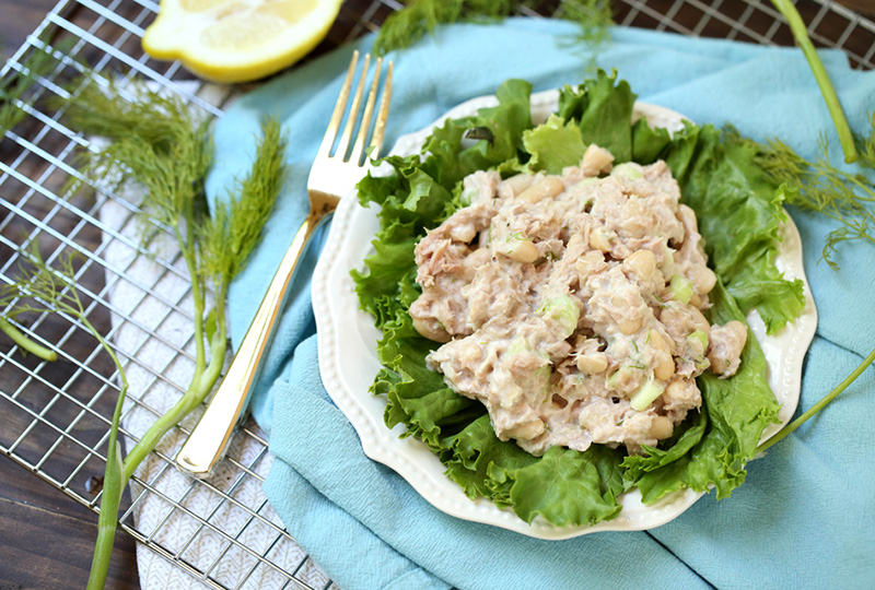 light tuna salad